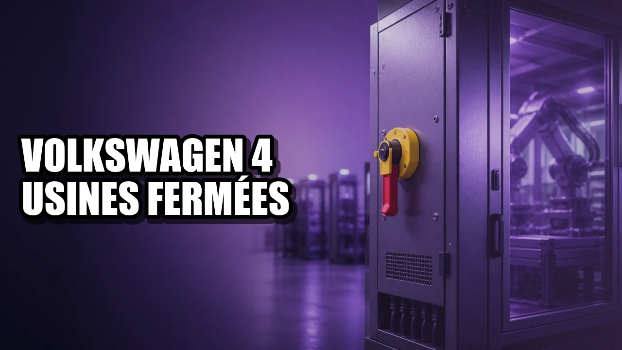 Volkswagen : 4 usines fermées et 100 000 emplois en jeu