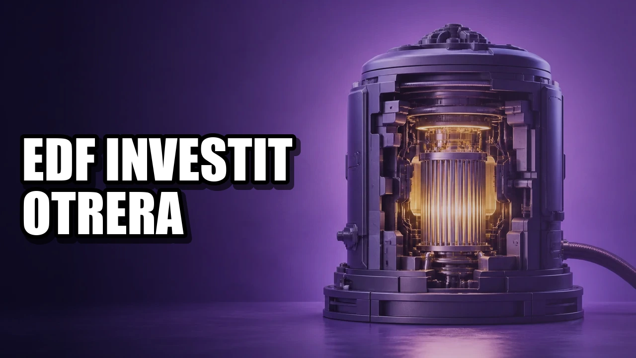 EDF investit dans Otrera : le nucléaire avancé change de logique