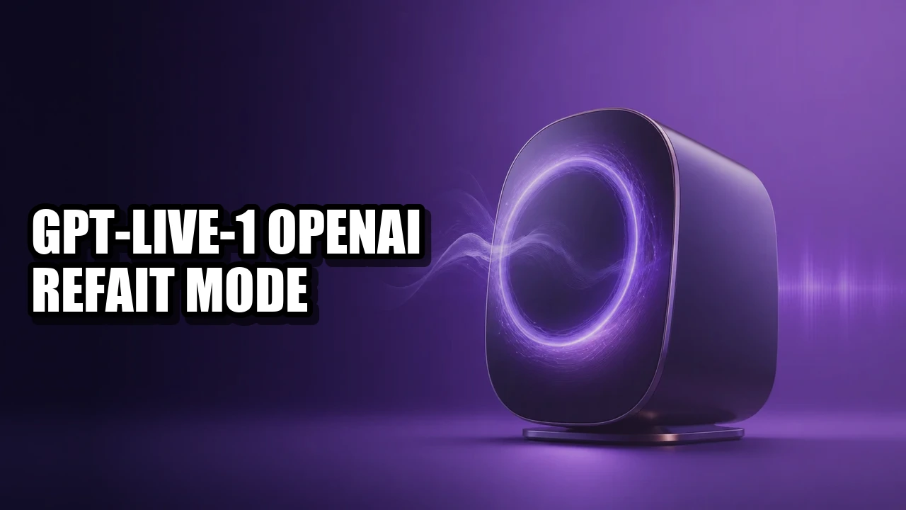 GPT-Live-1 : OpenAI refait le mode vocal de ChatGPT