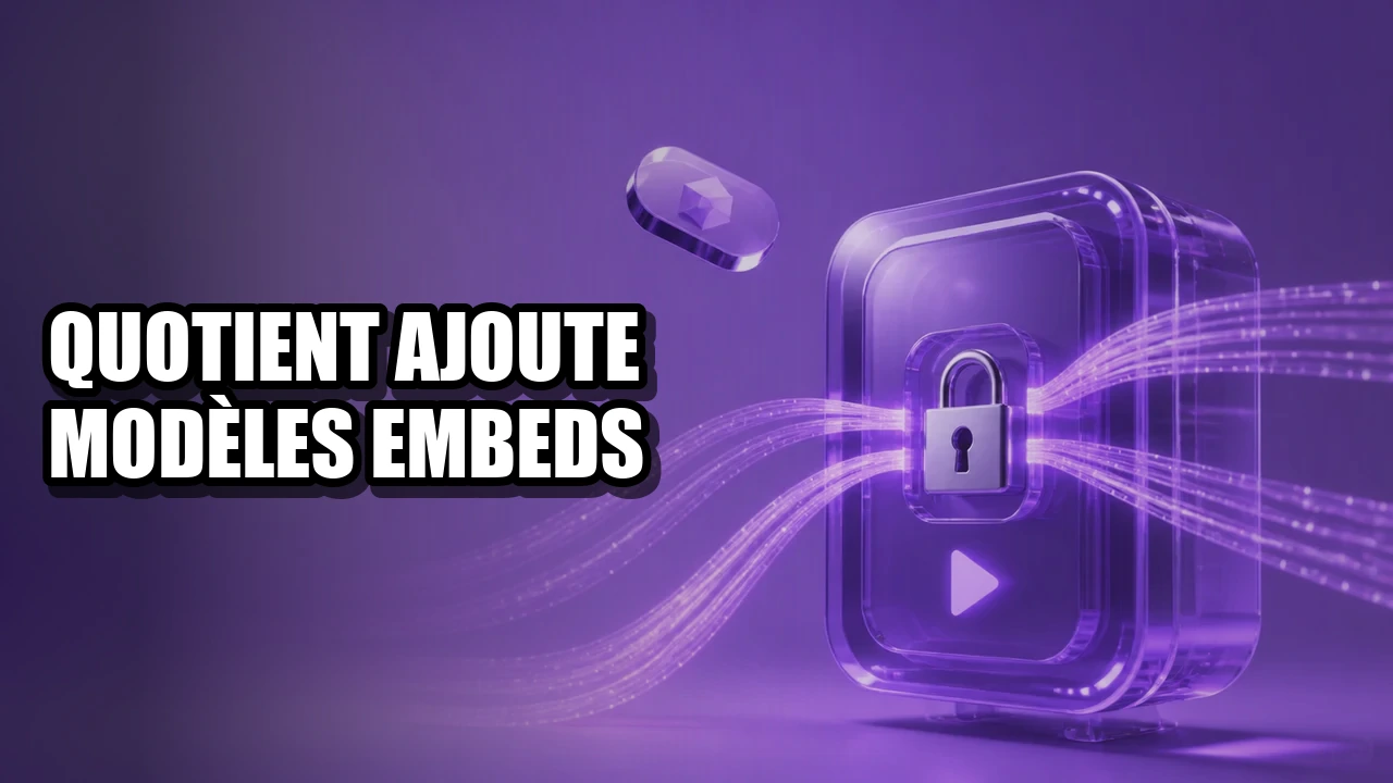 Quotient AI ajoute des modèles, embeds vidéo et sync CRM plus sûre